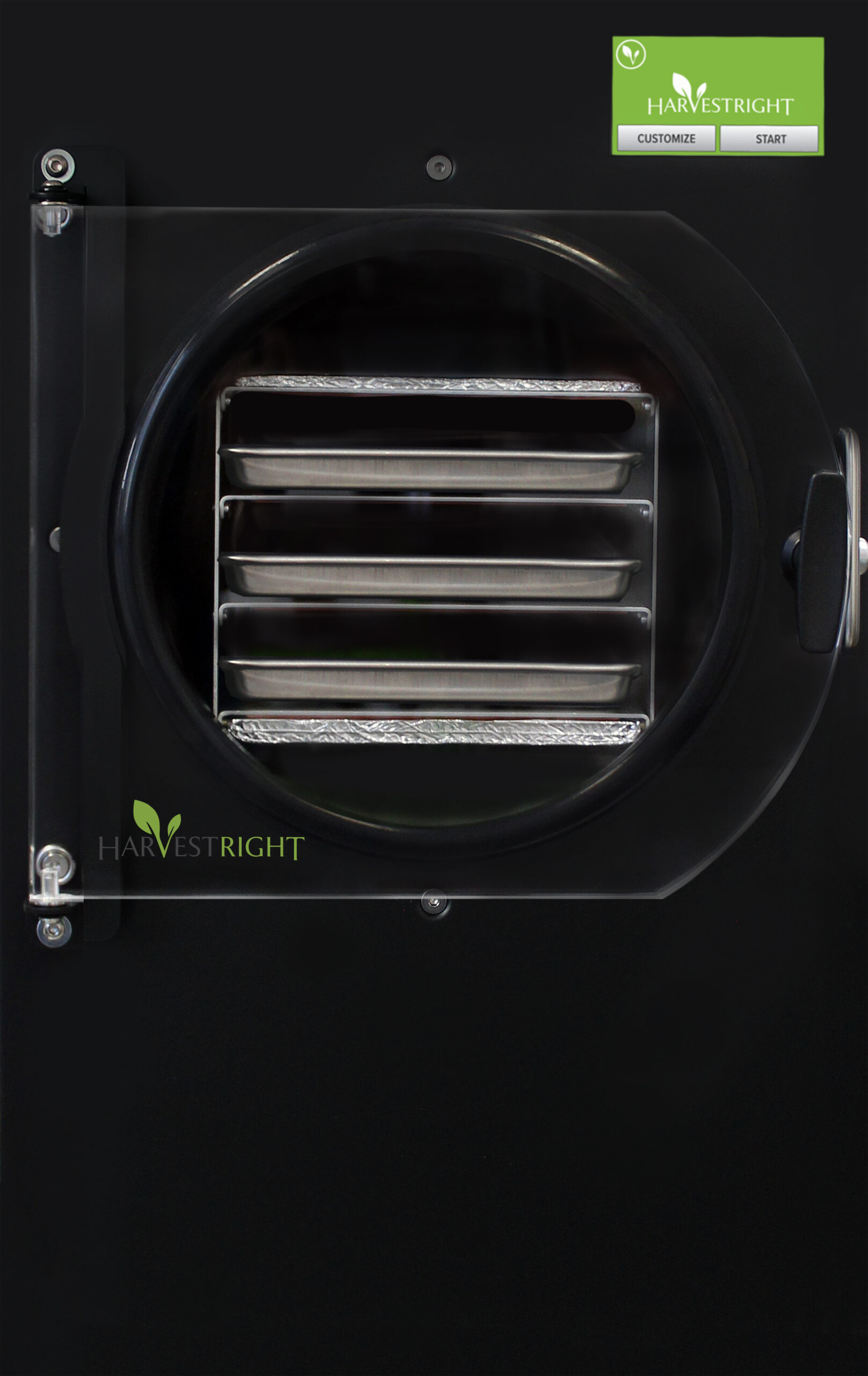 Harvest Right 6-Tray Large Black Aluminum Freeze Dryer with Mylar Starter  Kit HRFD-LBL - The Home Depot